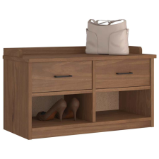 vidaXL SANDNES tömör fenyőfa előszobapad 87x40x50 cm bútor