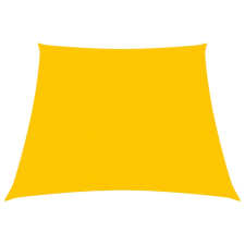 vidaXL sárga HDPE napvitorla 160 g/m² 3/4 x 3 m kerti bútor