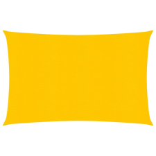 vidaXL sárga négyszögletű HDPE napvitorla 160 g/m² 2x3 m kerti bútor