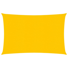 vidaXL sárga négyszögletű HDPE napvitorla 160 g/m² 3,5x5 m kerti bútor