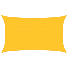 vidaXL sárga négyszögletű HDPE napvitorla 160 g/m² 5x8 m (311578) kerti bútor