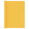 vidaXL sárga oxford-szövet erkélyparaván 120 x 500 cm