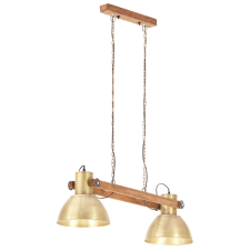 vidaXL sárgaréz színű ipari függőlámpa 25 W 109 cm E27 (320526) világítás