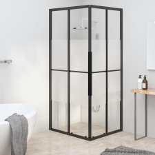 vidaXL selyemmatt ESG zuhanykabin 80x70x180 cm kád, zuhanykabin