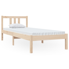 vidaXL Small Single tömör fa ágykeret 75 x 190 cm (814844) ágy és ágykellék