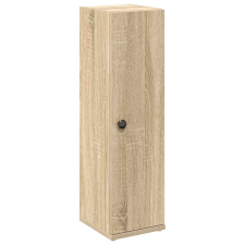vidaXL sonoma tölgy fürdőszobaszekrény tekercstartóval 20,5x22x72 cm (858517) fürdőszoba bútor