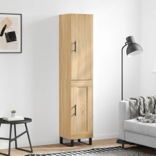 vidaXL sonoma-tölgy szerelt fa magasszekrény 34,5x34x180 cm bútor
