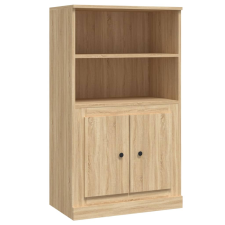 vidaXL sonoma-tölgy szerelt fa magasszekrény 60x35,5x103,5 cm (816315) bútor