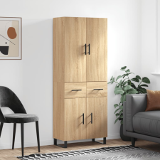 vidaXL sonoma-tölgy szerelt fa magasszekrény 69,5 x 34 x 180 cm bútor