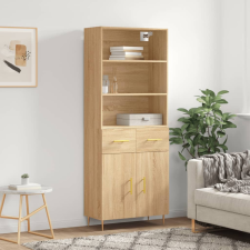 vidaXL sonoma-tölgy szerelt fa magasszekrény 69,5 x 34 x 180 cm bútor