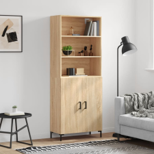 vidaXL sonoma-tölgy szerelt fa magasszekrény 69,5 x 34 x 180 cm bútor
