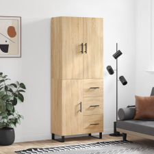vidaXL sonoma-tölgy szerelt fa magasszekrény 69,5 x 34 x 180 cm bútor