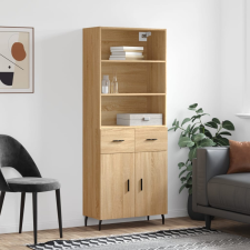 vidaXL sonoma-tölgy szerelt fa magasszekrény 69,5 x 34 x 180 cm bútor
