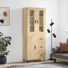 vidaXL sonoma-tölgy szerelt fa magasszekrény 69,5 x 34 x 180 cm bútor