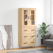 vidaXL sonoma-tölgy szerelt fa magasszekrény 69,5 x 34 x 180 cm bútor