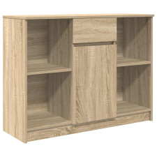 vidaXL sonoma tölgy szerelt fa tálalószekrény fiókos 101x35x76 cm (861564) bútor