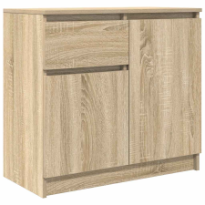 vidaXL sonoma tölgy szerelt fa tálalószekrény fiókos 71x35x65 cm (861600) bútor