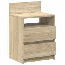 vidaXL sonoma tölgy színű éjjeliszekrény 2 fiókkal 40x33x60 cm (858564) bútor