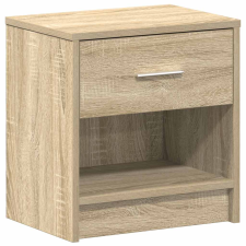 vidaXL sonoma tölgy színű éjjeliszekrény fiókkal 39x28x41 cm (858753) bútor