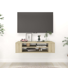 vidaXL sonoma-tölgy színű forgácslap függő TV-szekrény 100x30x26,5 cm bútor