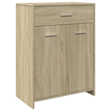 vidaXL sonoma tölgy színű forgácslap fürdőszobaszekrény 60x33x80 cm (849645) fürdőszoba bútor