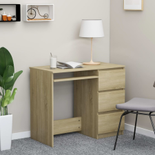 vidaXL Sonoma-tölgy színű forgácslap íróasztal 90 x 45 x 76 cm íróasztal