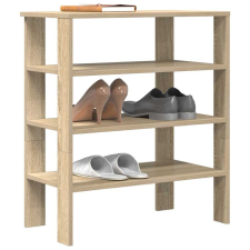 vidaXL sonoma tölgy színű szerelt fa cipőtartó 61x32x70 cm bútor