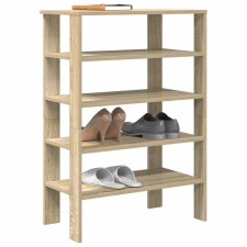 vidaXL sonoma tölgy színű szerelt fa cipőtartó 61x32x87,5 cm bútor