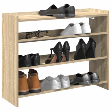 vidaXL sonoma tölgy színű szerelt fa cipőtartó 80x25x62 cm bútor