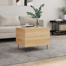 vidaXL sonoma tölgy színű szerelt fa dohányzóasztal 60x44,5x45 cm bútor