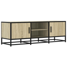 vidaXL sonoma tölgy színű szerelt fa és fém TV-szekrény 120x35x41 cm (848840) bútor
