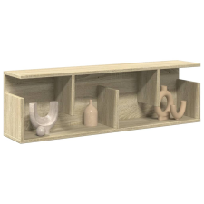 vidaXL sonoma tölgy színű szerelt fa faliszekrény 100 x 20 x 30 cm bútor