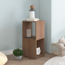vidaXL Sonoma tölgy színű szerelt fa forgószekrény 34,5x34,5x75,5 cm bútor