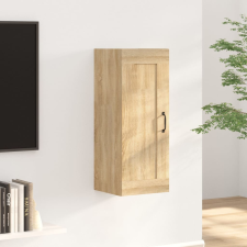 vidaXL sonoma tölgy színű szerelt fa függőszekrény 35 x 34 x 90 cm bútor