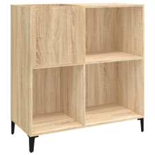 vidaXL sonoma tölgy színű szerelt fa hanglemezszekrény 84,5x38x89 cm (832000) bútor