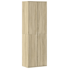 vidaXL sonoma tölgy színű szerelt fa magasszekrény 60 x 35 x 180 cm bútor