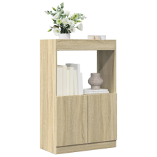 vidaXL sonoma tölgy színű szerelt fa magasszekrény 63 x 33 x 100 cm bútor