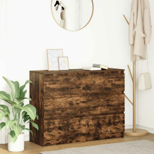 vidaXL sonoma tölgy színű szerelt fa tálalószekrény 100x35x76 cm bútor