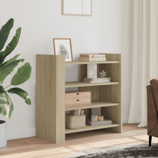 vidaXL sonoma tölgy színű szerelt fa tálalószekrény 73,5 x 35 x 75 cm bútor
