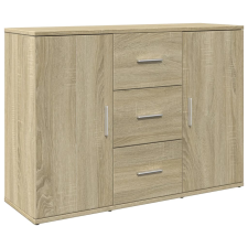 vidaXL sonoma tölgy színű szerelt fa tálalószekrény 90,5x29,5x65 cm (849876) bútor