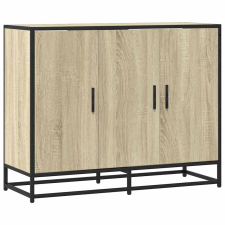 vidaXL sonoma tölgy színű szerelt fa tálalószekrény 94x35x76 cm (849005) bútor