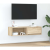 vidaXL sonoma tölgy színű szerelt fa TV-szekrény 100x31x25,5cm (861476)