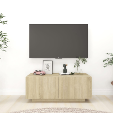 vidaXL sonoma tölgy színű TV-szekrény 100 x 35 x 40 cm bútor