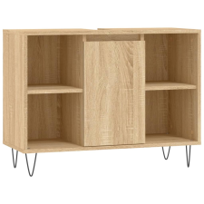 vidaXL sonoma-tölgyszínű műfa mosdószekrény 80 x 33 x 60 cm (831631) fürdőszoba bútor