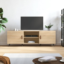vidaXL Sonoma tölgyszínű műfa tv-szekrény 150x30x50 cm bútor
