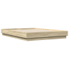 vidaXL sonoma tölgyszínű szerelt fa ágykeret 160 x 200 cm (3209844)