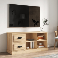 vidaXL sonoma-tölgyszínű szerelt fa fali TV-szekrény 102x35,5x47,5 cm bútor