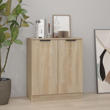 vidaXL sonoma-tölgyszínű szerelt fa tálalóasztal 60 x 30 x 70 cm bútor