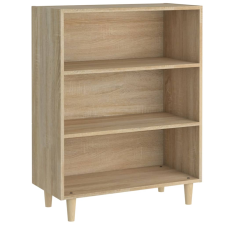 vidaXL sonoma-tölgyszínű szerelt fa tálalóasztal 69,5x32,5x90 cm (812243) bútor