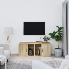 vidaXL sonoma tölgyszínű szerelt fa TV-szekrény 100 x 35 x 40 cm bútor